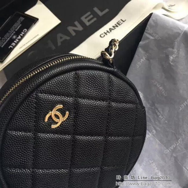 香奈兒CHANEL 706572018新款菱格復古盒子造型鏈條挎包 DSC1967